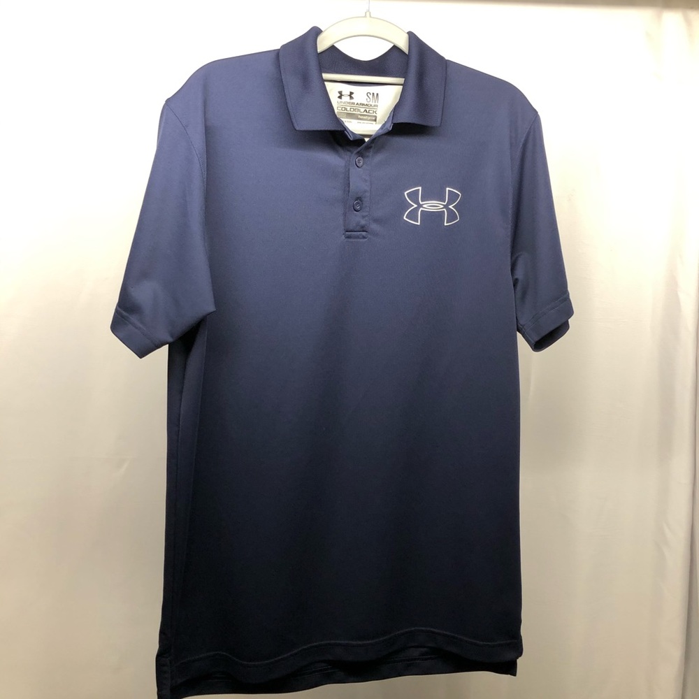 UA Under Armour Coldblack Heatgear polo Sz small